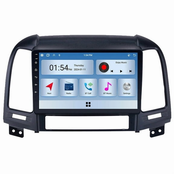 RoverOne 6 128G Android Car Stereo Bluetooth Carplay GPS for Hyundai Santa Fe 2 2006-2012