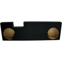 2001-2014 Ford F250 Super Crew Truck Dual 12" Stereo Subwoofer Enclosure Sub Box