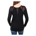 thumbnail image 2 of Harley-Davidson Women's Rhinestone Willie G Skull Mesh Long Sleeve Shirt (S), Harley Davidson, 2 of 3