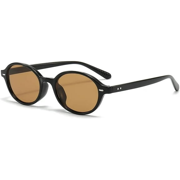 Retro Sunglasses Women Men Shades Fashion Eyewear Sun Glasses Uv400 Female( Black Tea ,one)