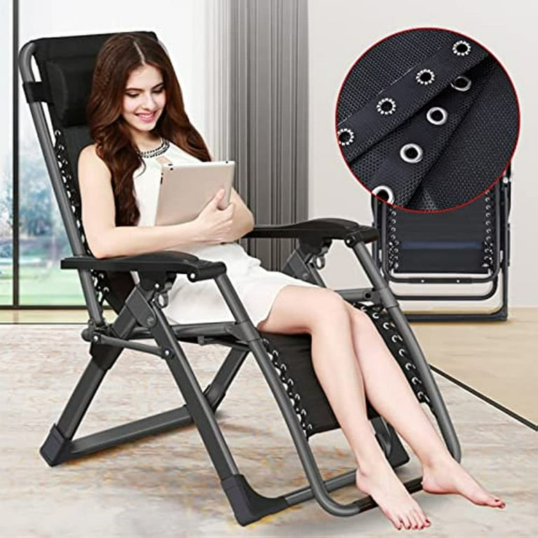 Chair Replacement Fabric Black Folding Chair Repair Cloth Part for