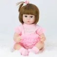 thumbnail image 2 of Rebirth Doll Simulation Baby Enamel Soft Glue Doll Children's Educational Toys Gift Standing Size 17in Seating Size 11.4 In Gong Bohan unisex, 2 of 2