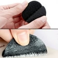 thumbnail image 2 of 20-40 Pack Black Round Self Adhesive Tape Double Sided Sticky Carpet Gripper, 2 of 5