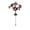 Pink, variant on Memorial Solar Garden Lights LED Floral Stake Auto on off IP65 Waterproof Cemetery Yard Path