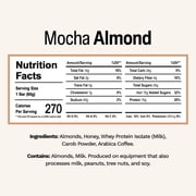 Rise Whey Protein Bars - Mocha Almond | Breakfast Bar & Protein Snack | 14g Protein, 4g Fiber | Just 6 Ingredients | Gluten-Free, Soy-Free | 12 Count