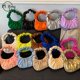 thumbnail image 2 of Bolso plisado de piel sintética para mujer, bolsa de hombro para compras, ocio, axila, bola de masa hervida, 2024, 2 of 5