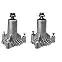 Motorcycle Spindle - (2) Replacement Spindle Assembly for Poulan/Husqvarna/Craftsman/AYP Replaces 130794