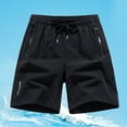 thumbnail image 2 of sususu Mens Basketball Shorts with Pockets Lightweight Loose Fit Athletic Shorts Mesh Gym Shorts for Men Black XL, 2 of 5