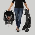 thumbnail image 2 of Chicco KeyFit Caddy Frame Stroller, Accepts All Chicco Infant Car Seats, Adjustable Handle, Parent Tray | Black/Black, 2 of 5