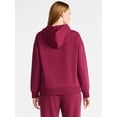 thumbnail image 3 of Athletic Works Women's and Women's Plus Super Soft Hoodie, Sizes XS-4X, 3 of 5