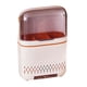 thumbnail image 1 of Organizador de cubiertos, estante colgante, estante para vajilla, organizador multiusos con protección contra el polvo. blanco, 1 of 9