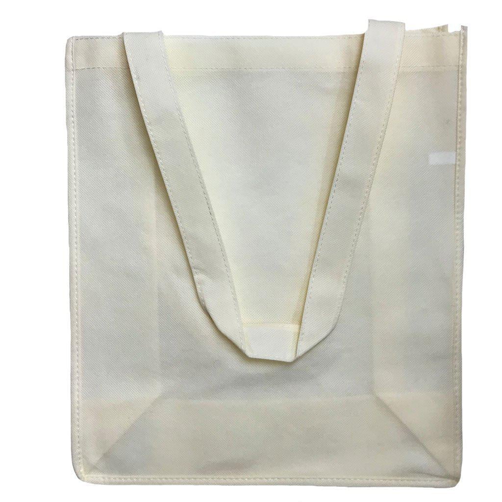 3 Pack Plain Reusable Grocery Shopping Totes Bag Bags Recycled Eco Friendly 15" 