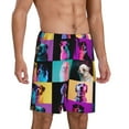 thumbnail image 2 of KLL funny dogs for Men's 1-Pack Shorts,Sleep Pajama Shorts for Men Soft Pj Shorts Men's Pajama Bottoms Sleepwear-Large, 2 of 6