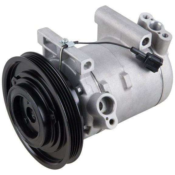 AC Compressor & A/C Clutch For Nissan Frontier Xterra V6 Non-Supercharged 1999 2000 2001 2002 2003 2004 - BuyAutoParts