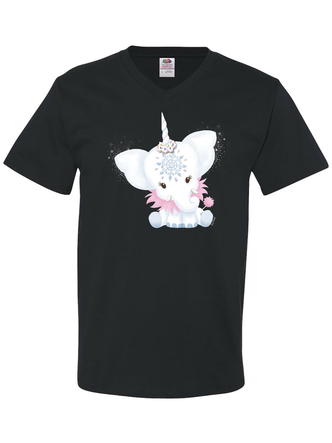 Inktastic Elecorn White Lumi Elephant 
