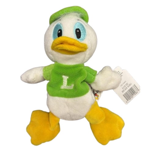 Disney Bean Bag Plush - LOUIE (Green Shirt - Walt Disney World Tag)(Donald's Ducks)(6 inch)