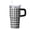 Texture-111, variant on 20oz Textured Handle Tumbler with Geometric Design, Stainless Steel Double Wall Insulated Travel Mug, Leak Proof Straw Lid
