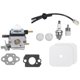 thumbnail image 1 of Carburador para cultivador de motocultor, kit de mantenimiento de combustible para una durabilidad inigualable, carburador de funcionamiento suave compatible con cortadoras de césped de 2 tiempos, 1 of 5
