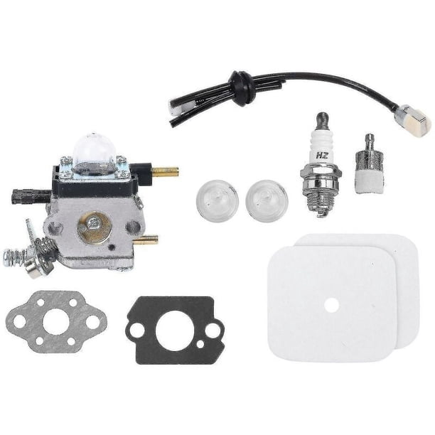 Carburador para cultivador de motocultor, kit de mantenimiento de combustible para una durabilidad inigualable, carburador de funcionamiento suave compatible con cortadoras de césped de 2 tiempos