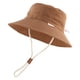 thumbnail image 1 of Sombrero de pescador Bamery para bebés pequeños, 46 cm, color marrón, protección UV, 1 of 6