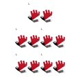 thumbnail image 3 of Greeniant 1 par de guantes de ciclismo de verano a prueba de golpes con almohadilla gruesa, guantes de ciclismo de medio dedo para deporte, Type2 NO2, 3 of 6