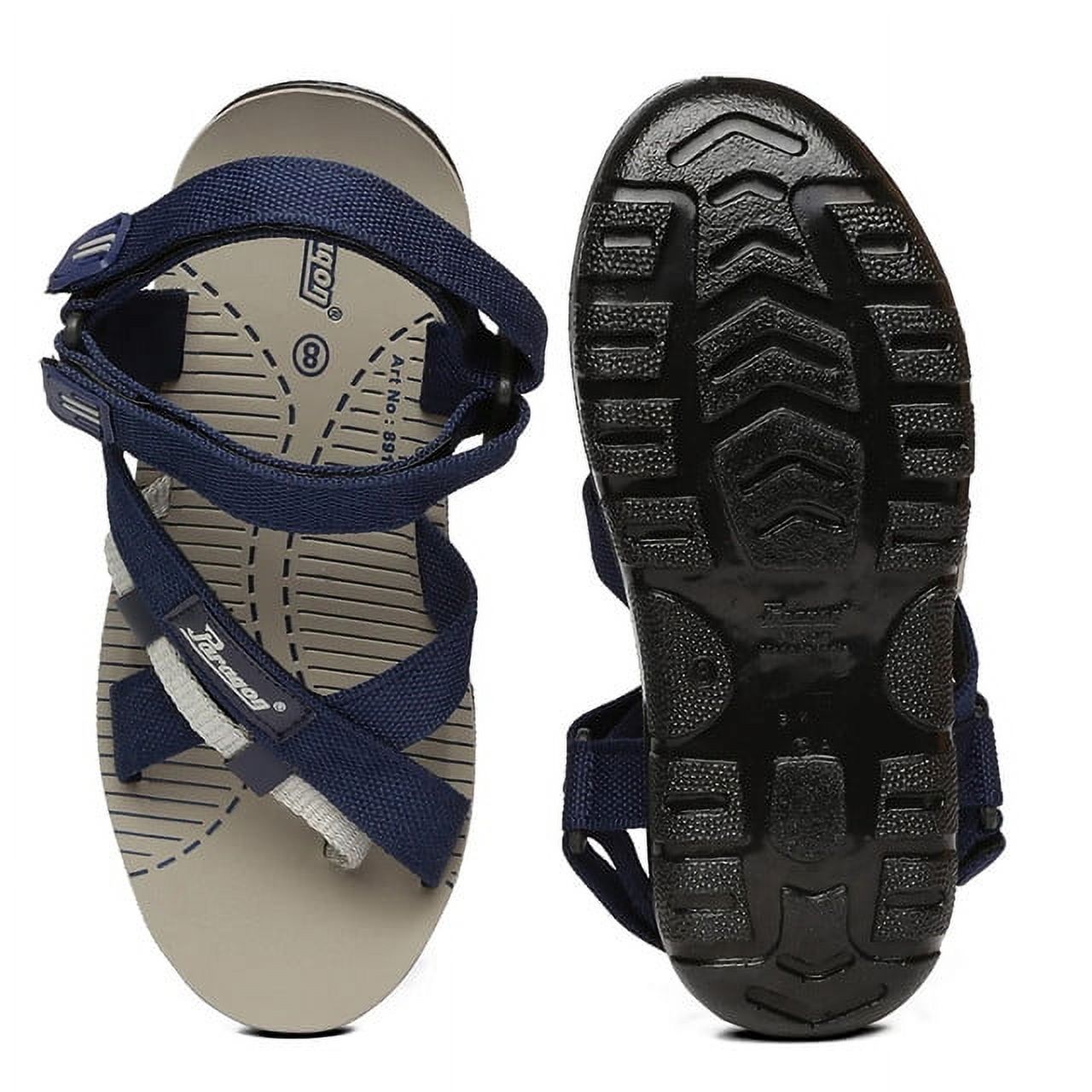 Hartmann Tan and Blue Men\'s Sandals Men main image 3