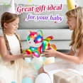 thumbnail image 2 of Glow Guards Light up Rainbow Cat Stuffed Animal Soft Kitty Plush Toy with LED Night Light Christmas Children's Day Birthday Gifts for Toddlers Kids Boys and Girls Children, 13'', 2 of 6