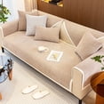 thumbnail image 4 of AIGIA Cotton Linen Sofa Cover for Living Room Sofa Cushion Non-Slip Couch Armrest Backrest Mat Home Furniture Protector Pads, 4 of 10