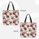 thumbnail image 2 of Easygdp Rose Flowers Bolsa Tote para Mujer, Bolso de Hombro para Trabajo, Playa, Viajes, Compras y Supermercado, 2 of 7