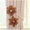 Brown, variant on ZARKEA ZARKEA Nature & Floral Green Curtain Tiebacks 2 Count