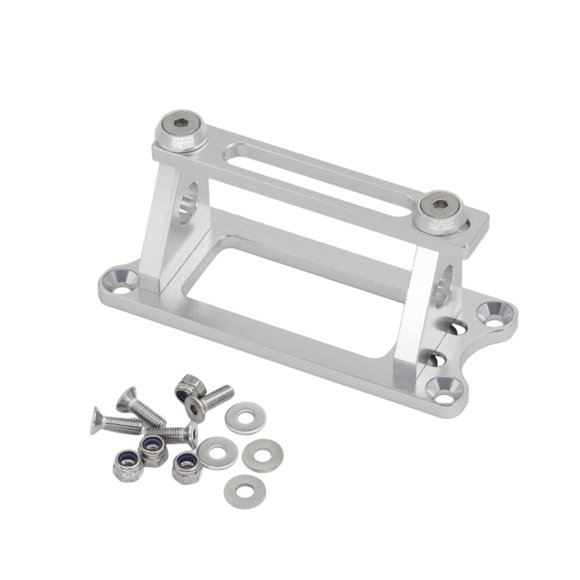 Soporte de montaje de servo para coche RC, pieza de actualización, portátil, profesional, resistente, de aleación de aluminio, accesorio de reparación