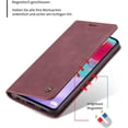 thumbnail image 4 of Funda práctica con tapa para Samsung Galaxy A52 5G/4G con tapa de cuero y tapa, 4 of 6