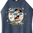 thumbnail image 3 of Disney Standard - Ski With Me - Juniors High Neck Tank Top, 3 of 5