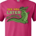 thumbnail image 4 of Inktastic See You Later Alligator with Black Sunglasses T-Shirt, 4 of 5