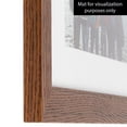thumbnail image 3 of ArtToFrames 24x30 Inch Walnut Picture Frame, This Brown Wood Poster Frame is Great for Your Art or Photos, Comes with 060 Plexi Glass (4105), 3 of 8