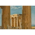 thumbnail image 2 of William Blake Richmond 14x11 Gold Ornate Wood Frame and Double Matted Museum Art Print Titled - The Temple of Nike Apteros, Seen from the Propylaea (1887), 2 of 4
