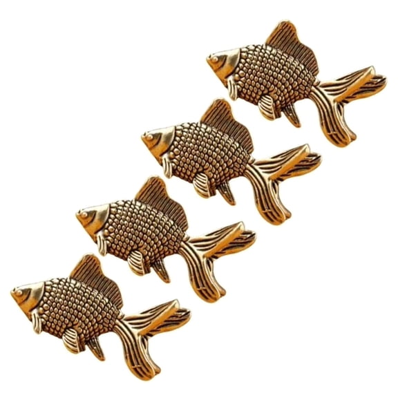 Sinyiin Natural Copper Fish Disks For Bird Baths Maintenance Algae Control Decorative Garden Ornaments