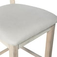 thumbnail image 5 of Home Square 2 Piece 24" Height Wood Counter Stool Set in Gray, 5 of 9