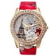 thumbnail image 1 of Reloj de cuarzo para mujer, relojes para mujer, moda para mujer, cristal dorado, cuero, analógico, reloj de pulsera de cuarzo, el reloj, 1 of 3
