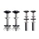 thumbnail image 2 of Yuarrent Kit de inodoro duradero con tornillos de acero inoxidable, accesorios de baño, Kit de baño Accesorios de baño 01 modelo básico, 2 of 6