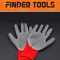 thumbnail image 4 of Guantes De Trabajo, Cómodos Guantes Resistentes Al Corte Impermeables De Palma De Látex Para Vidrio, 4 of 8