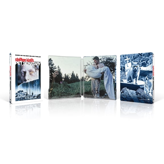 Pet Sematary (1989) (Limited Edition Steelbook) (4K Ultra HD Blu-ray Digital Copy) Paramount, Horror