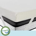 thumbnail image 2 of LuxyFluff  3-Inch Gel-Infused Memory Foam Mattress Topper with Ventilated Removable Washable Bamboo Cooling Cover, Corner Straps Twin, 2 of 5