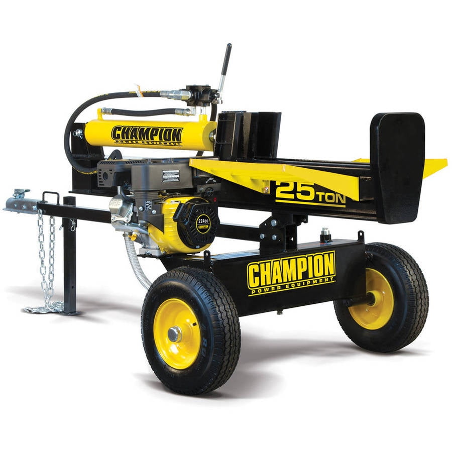 Champion 25-Ton Horizontal Vertical Full Beam Gas Log Splitter with Auto Return by Champion Power Equipment