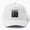 White, variant on Bucky Barnes Baseball Hat, Superhero Character Fan Graphic Design, Classic Everyday Cap