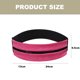 thumbnail image 2 of Riñonera deportiva elástica, riñonera con bolsillo con doble cremallera, riñonera impermeable para correr, rosa, 2 of 5
