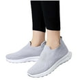 thumbnail image 5 of CPNG Walking Shoes for Women's Woven Orthopedic Breathable Soft Shoes Go Walking Slip On Foam Shoes Hands Slip in Sneakers Arch Support Lightweight and Comfortable Shoe, 5 of 8