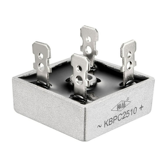 KBPC2510 1000V 25A Single Phase Bridge Rectifiers Half-Wave Gray