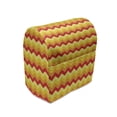 thumbnail image 1 of Yellow Chevron Stand Mixer Cover, Arrows Geometric Design in Vibrant Warm Colors Waves Classical, Kitchen Appliance Organizer Bag Cover with Pockets, 5 Quarts, Red Apricot Marigold, by Ambesonne, 1 of 4