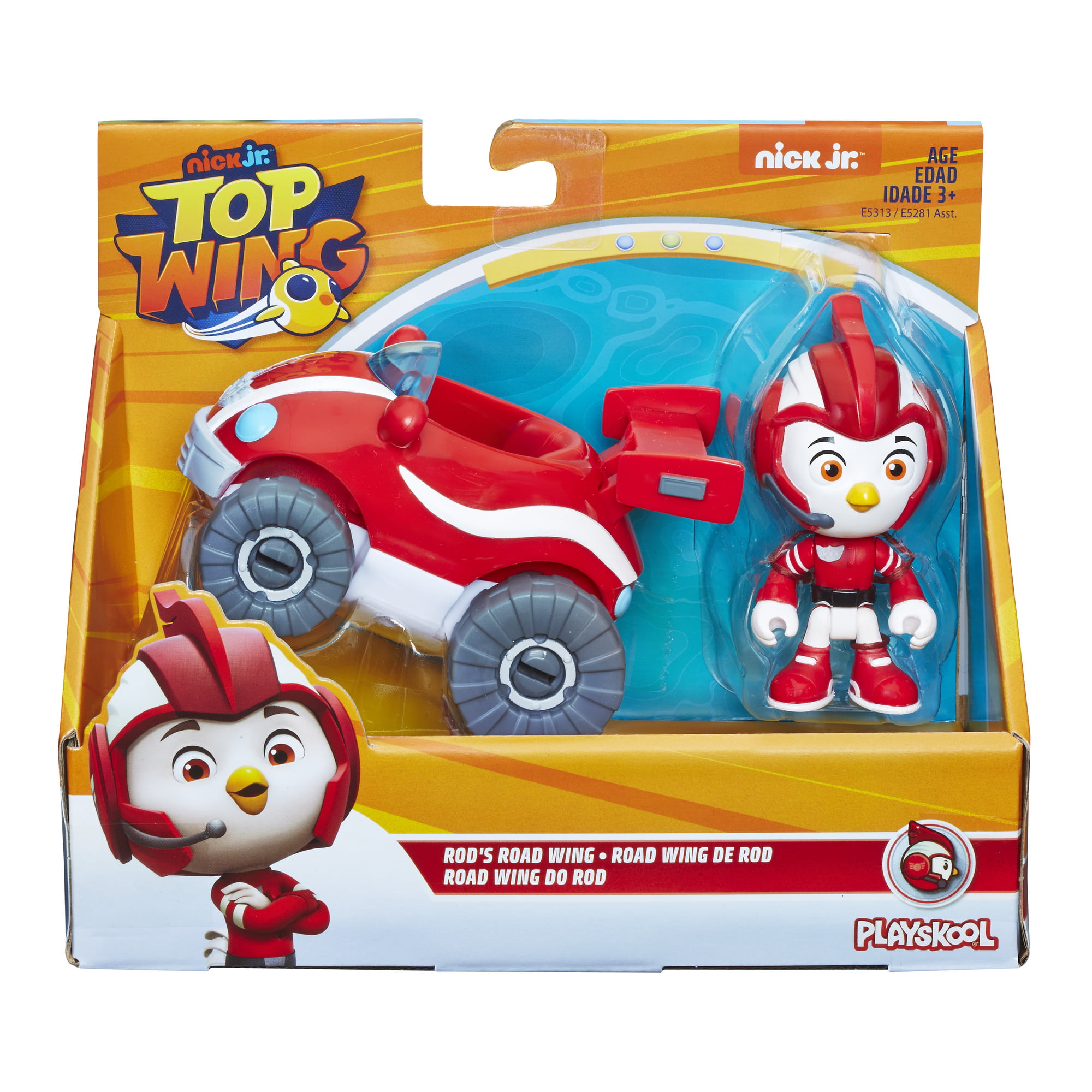 Top Wings Figure and Vehicle — Toycra